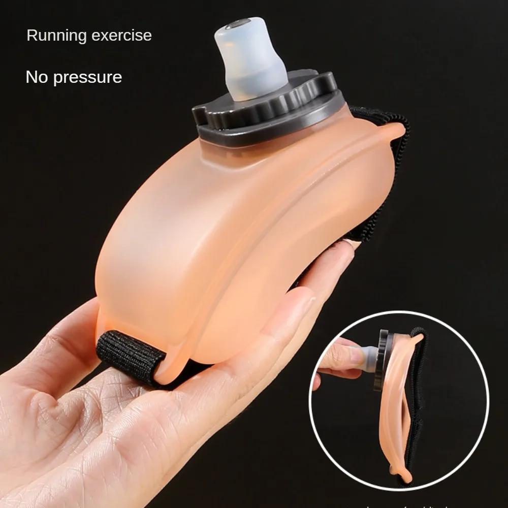Outdoor Use Active Water Bottle Lightweight Wrist Water Bottle with Elastic Band for Running Marathon Mountaineering Biking Water Case