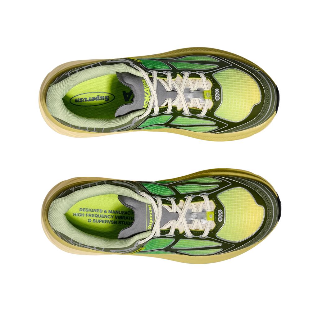 Supervsn X HOKA Clifton One9 Mantis Green Unisex Sneakers Green-Flash Limelight 1173070-GHL