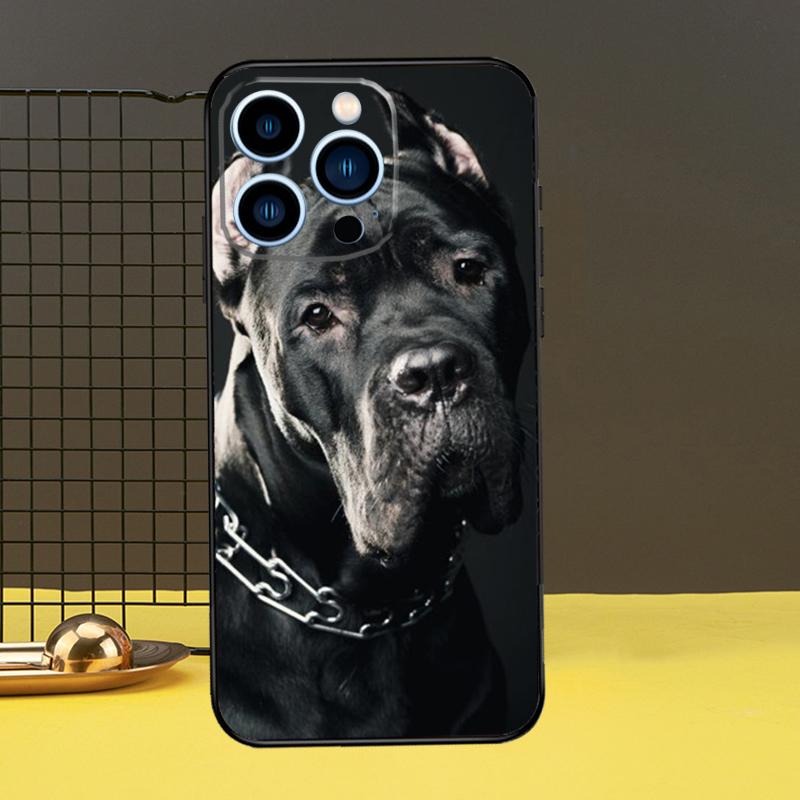 

Итальянский чехол для телефона с собаками кане корсо мастиф для iPhone 12 11 14 Pro MAX XR X XS Max, чехол для iPhone 13 Pro Max 7 8 Plus SE2 iPhone 6 6s