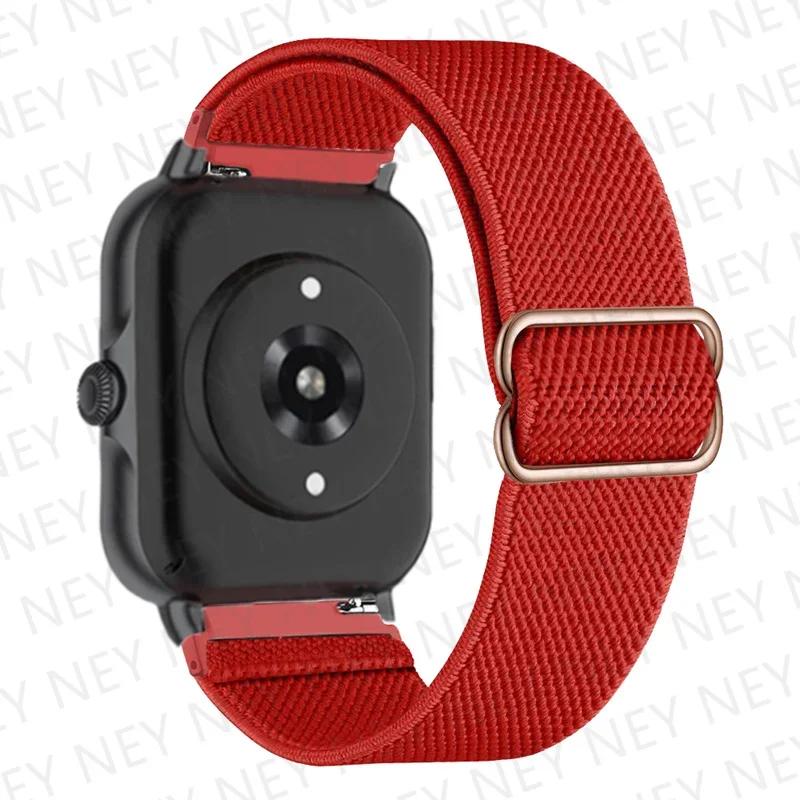 20mm/22mm Glänzendes elastisches Armband für Amazfit gts 4-3-2-2e-mini/GTR 4/3 Pro Band Amazfit Bip 5/Bip3 pro/Balance/GTS/GTR 4-3-2 Armbänder