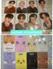 [USED] ATEEZ Aniteez Face Key Ring Trading Card Complete