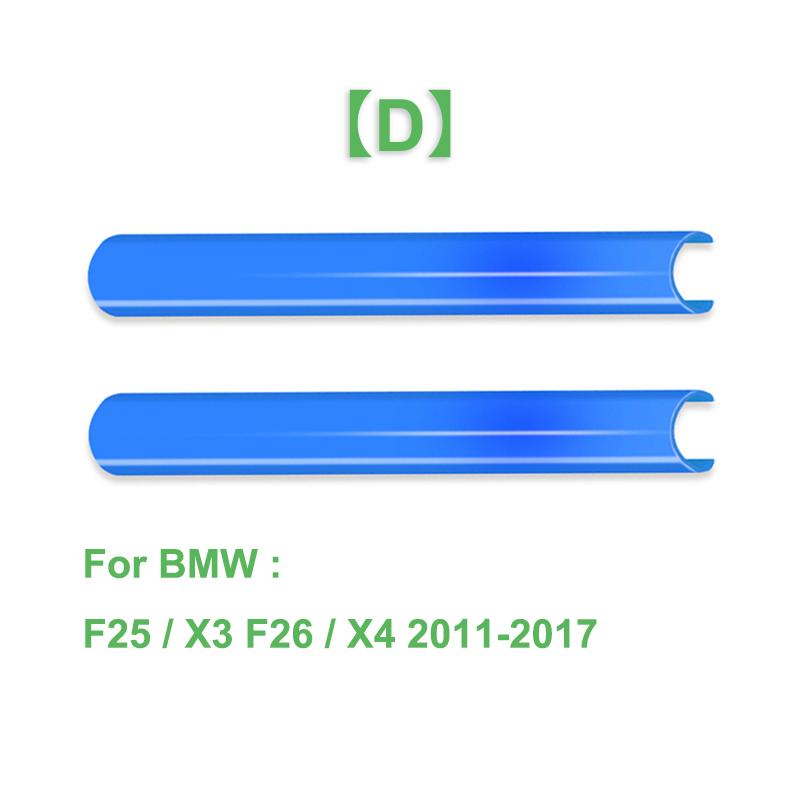 2 Peças Faixas de Acabamento da Grelha Dianteira Capa Adesivos de Moldura Para BMW F10 E60 F30 F32 F20 F22 F06 F02 F25 F26 G20 Série 1 2 3 4 5 6 7