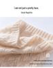 Cashmere Neck Warmer: 100% Pure Cashmere, Hollow Knit, Fashionable Warm Scarf