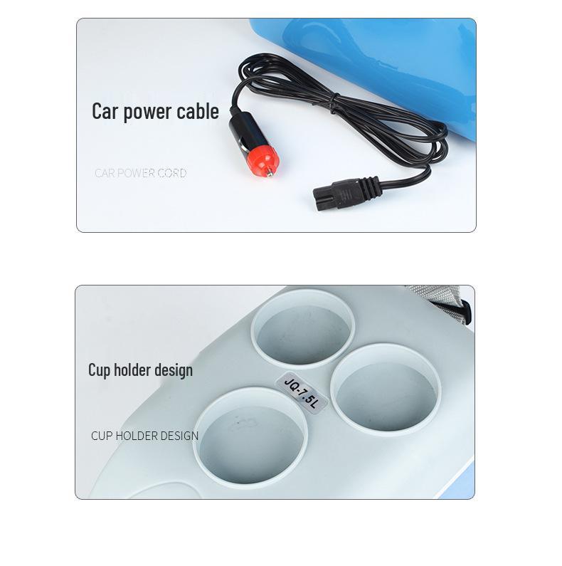 Dual-Use Mini Car & Home Refrigerator with Free Shipping