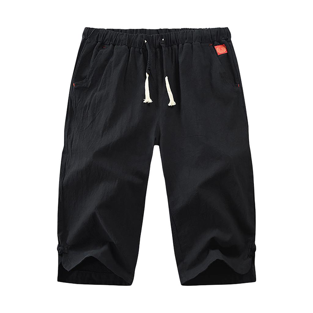 Men Home Outdoor Fashion Casual Basic Loose Breathable Quick-drying Pants