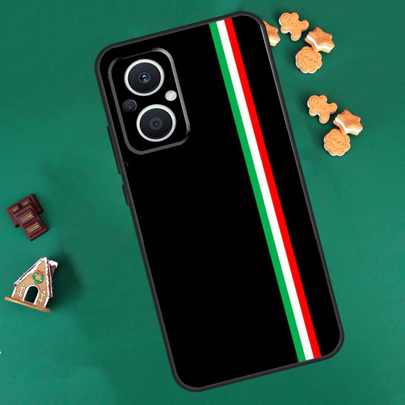 Italy Flag Case For OPPO Reno 8 7 Lite 14 13 12 11 F 10 Pro 8T Cover For OPPO Find X8 X6 X5 X9 Pro Coque