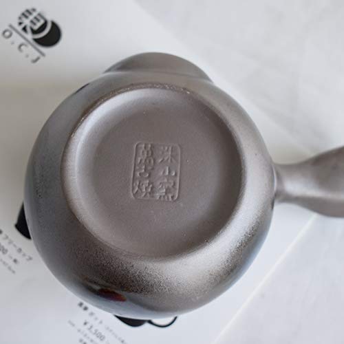 Specially Crafted Rounded Teapot with a Ruri Glaze, 450ml, Made In Japan by Banko Ware