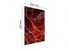 GLASS CUTTING BOARD 35x52 Lava