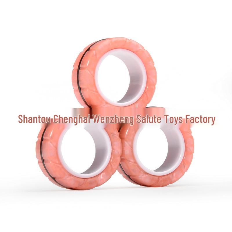 Cross-Border Decompression Magnetic Bracelet Gyro Camouflage Spinner Toy