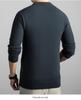 Men's Winter Cashmere Sweater: Fashionable, Warm, Casual Round Neck for All Ages