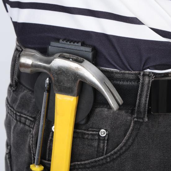 2ks Magnetické spony na opasek Odolné proti poškrábání Univerzální Snadná instalace Vysoce výkonný magnetický držák na opasek Montáž na opasek