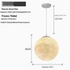 Modern Minimalist Large Creative Moon Ceiling Light for Children's Room & Bedroom