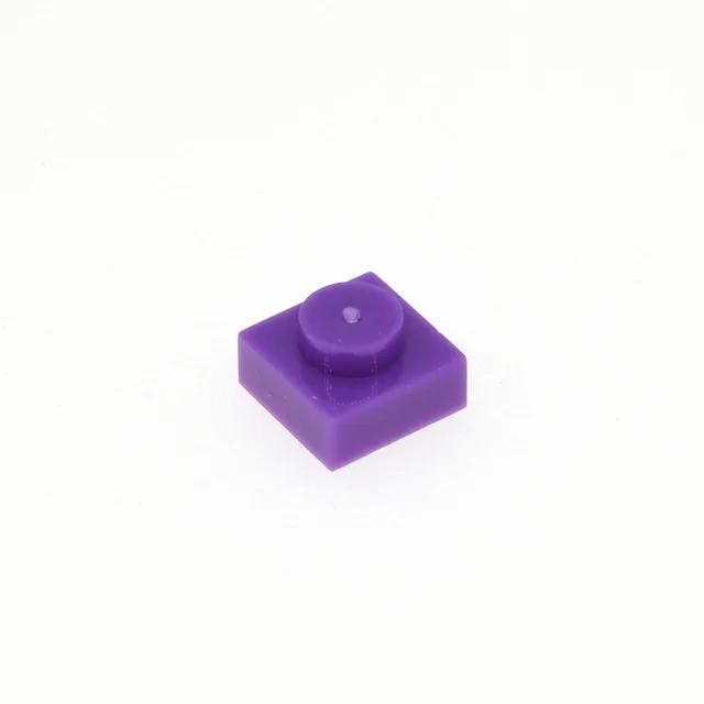 20pcs MOC Parts 3024 Plate 1 x 1 Compatible Bricks DIY Assmble Building Blocks Particle Kid Puzzle Brain Toy Gift
