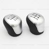 5/6Speed Car Leather Gear Shift Knob for Ford S-Max C-Max Kuga Galaxy Mondeo4 Mk4 Transit Tourneo Connect Focus Auto Accessories