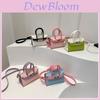Elegante Mini Borsa a Spalla Coreana per Bambini con Design Trendy Color Block per Bambini