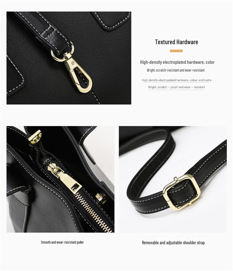 Damen Mode Tragetasche mit großem Fassungsvermögen - Schultertasche im europäischen und amerikanischen Stil