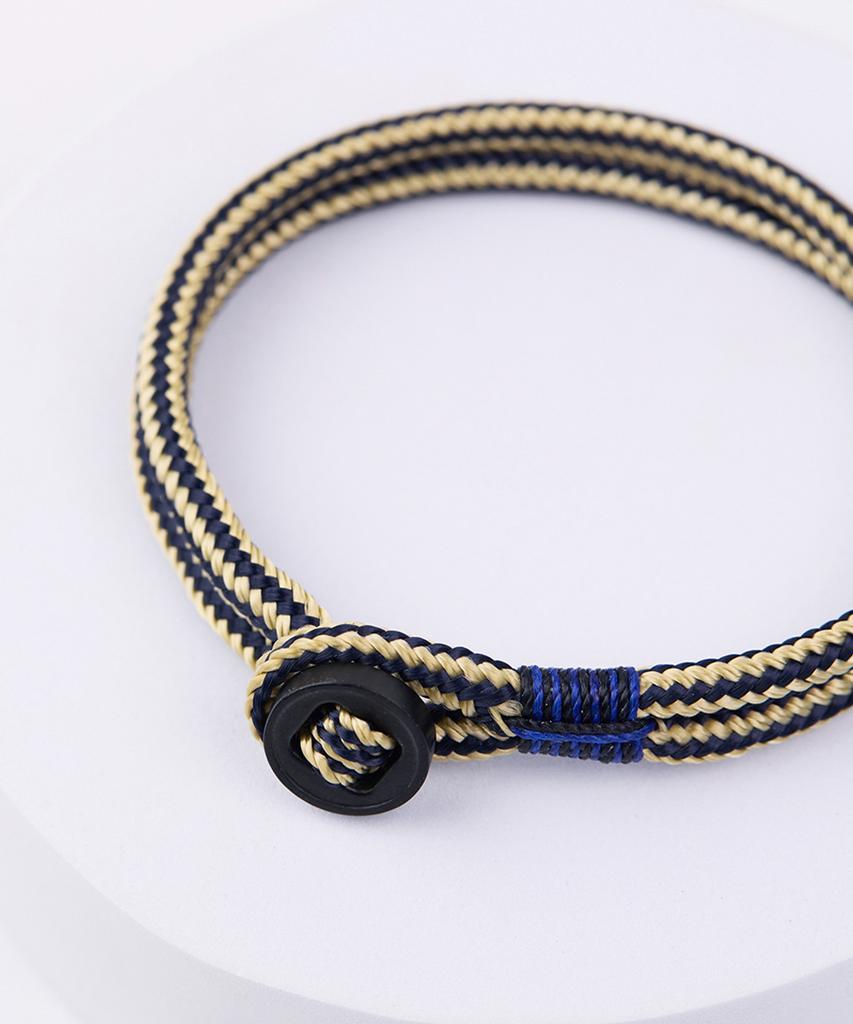 Pig&Hen Don Dino Bracelet - Navy X Lemon X Black