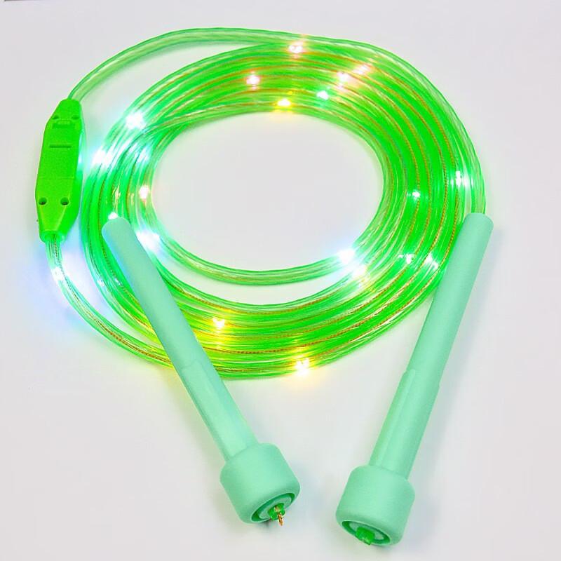 TLXT Kids LED Light-Up Plastic Jump Rope 2-Pack