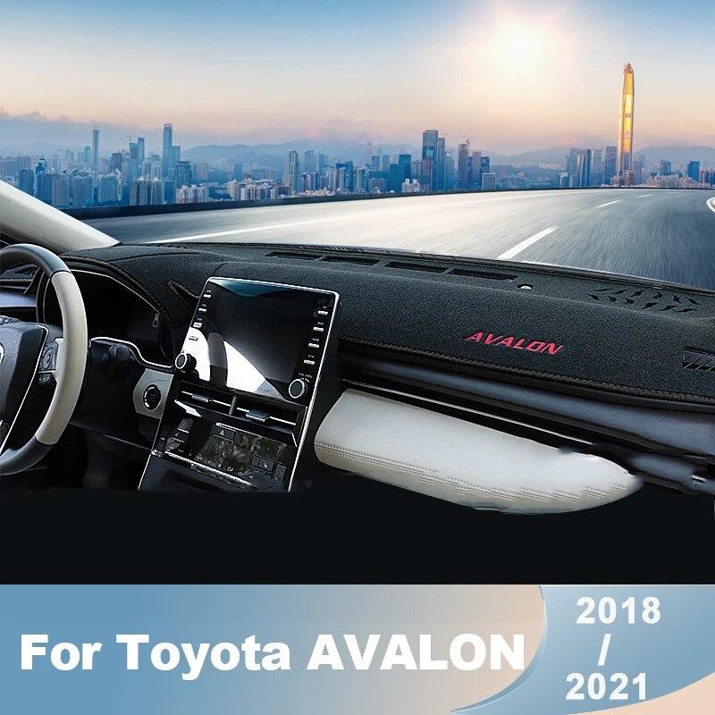 For Toyota Avalon 2018 Car Dashboard Cover Avoid Light Pad Instrument Panel Mat Carpets ANti-UV Accessories