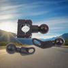 1 Set 2.3cm Ball Clamp Bracket For Motorbike Phone Holder PJ10/PJ13/PJ18 Motorcycle Handlebar Mount Base Kit Accessories
