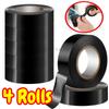 Electrical Tape Black High-Temperature Resistant Electrical Insulating Tape Strong Adhesive Wire Harness Tape Soft Insulating
