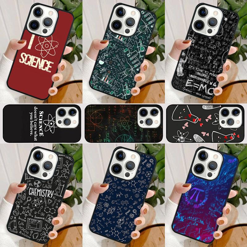 Science Chemistry Caffeine Phone Case For iPhone 17 Air 16 15 14 Max Plus 11 12 13 Pro Max Phone Cover coque