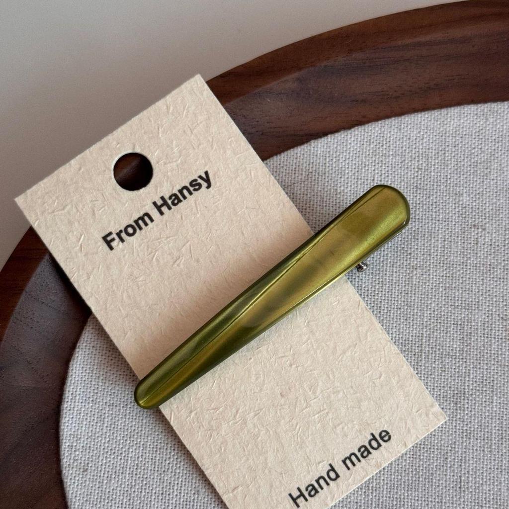 Exquisite Acetate High-End Hair Clip for Flyaways and Bangs