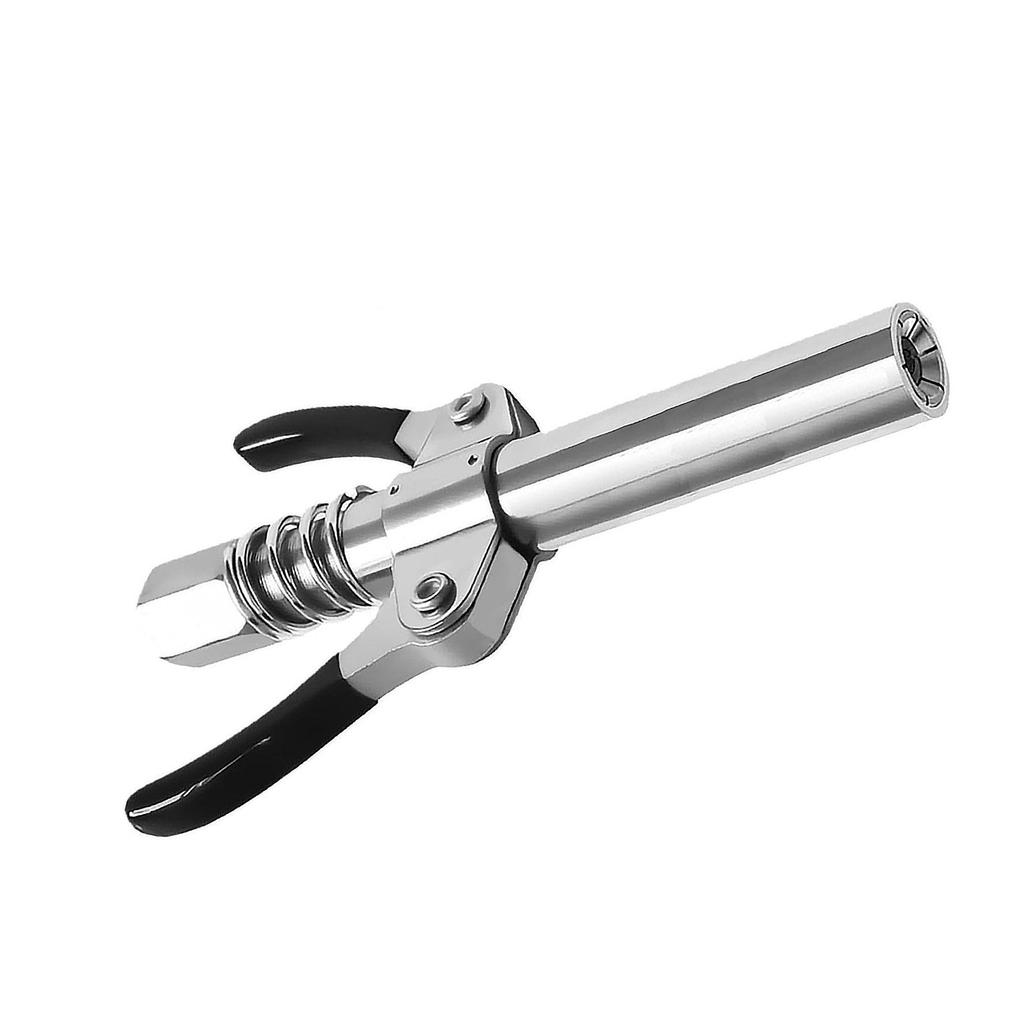 High-Pressure Self-Locking Flat Nozzle Grease Gun Coupler