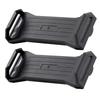 2Pcs Adjustable Width Phone Tablets Clamp Holders with 17mm Ball Joint for Live Streaming Tripods Installation