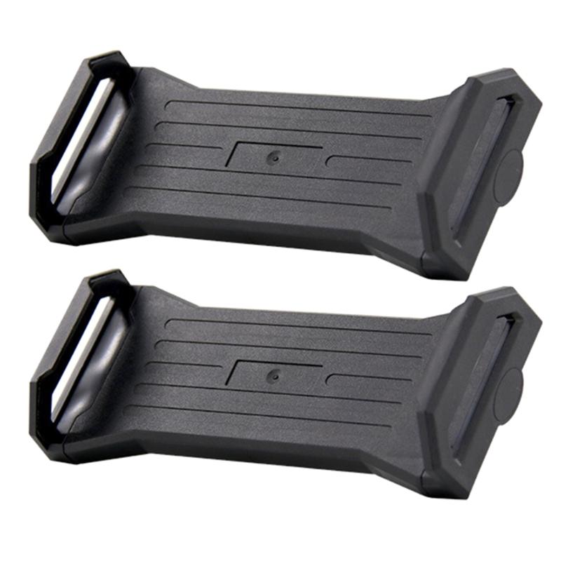 

2Pcs Adjustable Width Phone Tablets Clamp Holders with 17mm Ball Joint for Live Streaming Tripods Installation 1