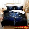 Ouro Kronii Постельное белье Single Twin Full Queen King Size Bed Set Adult Kid Bedroom Duvetcover Sets Anime Parure de lit Bed