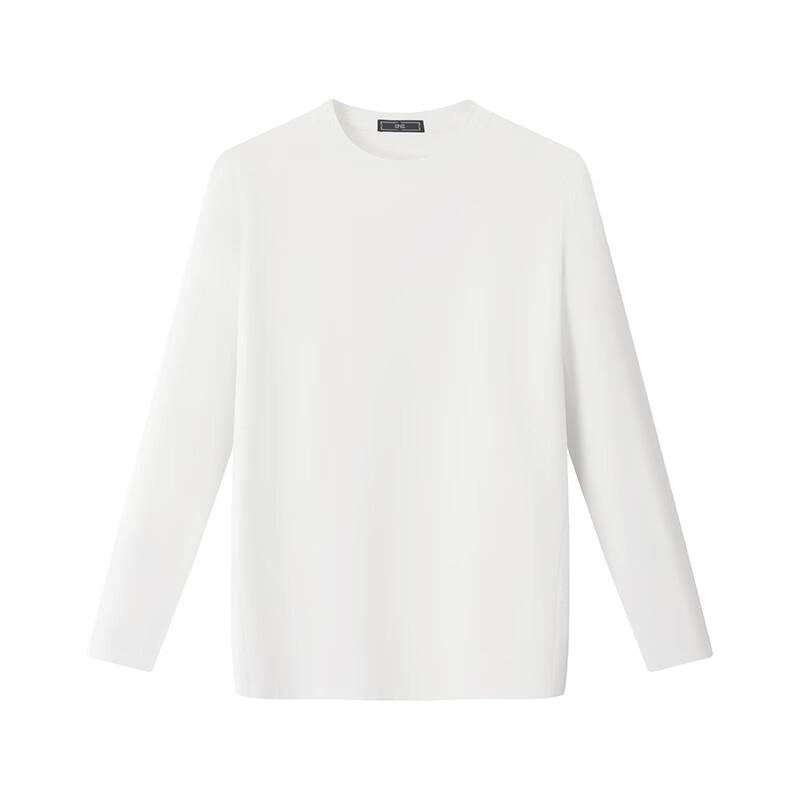 EMZ Men s Cotton Blend Round Neck Long Sleeve T-Shirt L (50)