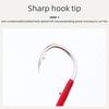 TWM Triangular Tooth Iron Fish Hook for Freshwater Perch Fishing Accessories