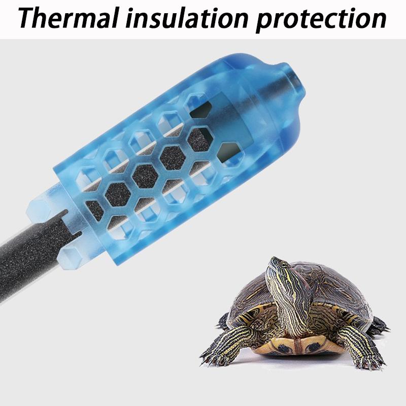 3CM Low Water Level Turtle Heating Rod Fish Tank Small Aquarium Heater External Automatic Constant Temperature Heating Rod Mini