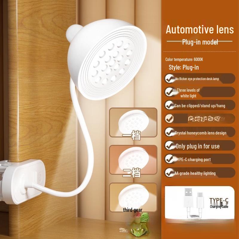 

Oeny Clip-on Desk Lamp with Automotive-Grade Lens
