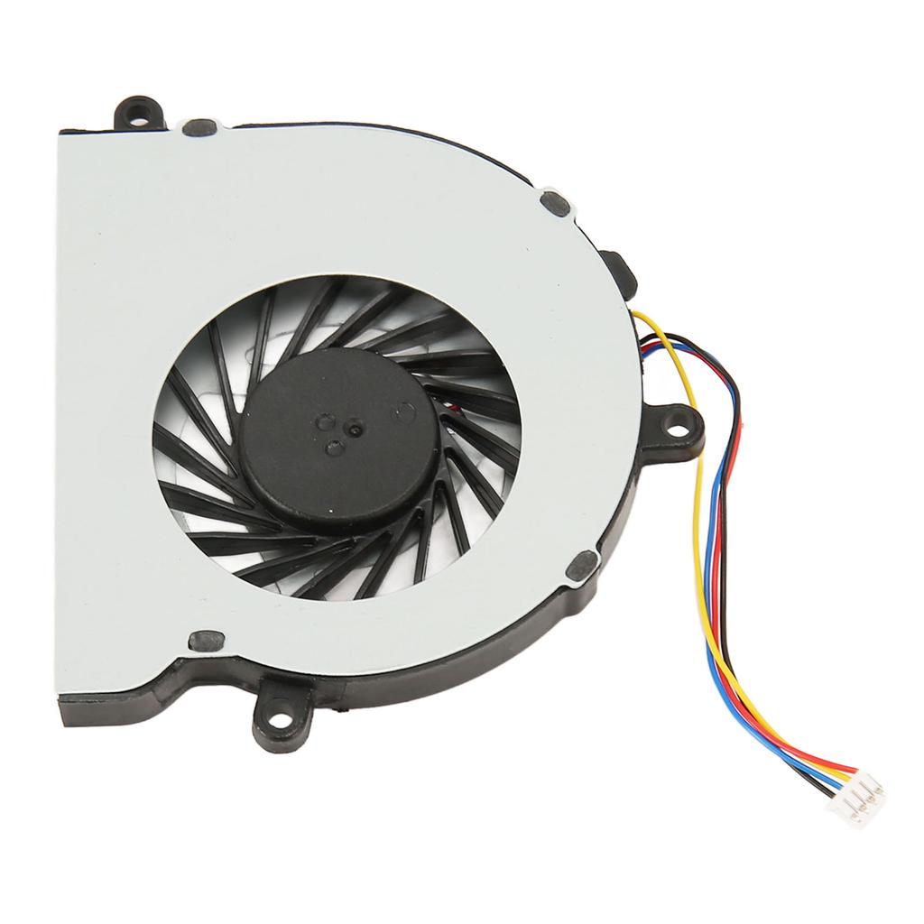 CPU Cooling Fan 4Pin Power Precise Size Easy Installation Light Laptop Cooling Fan for HP 15 BS 15