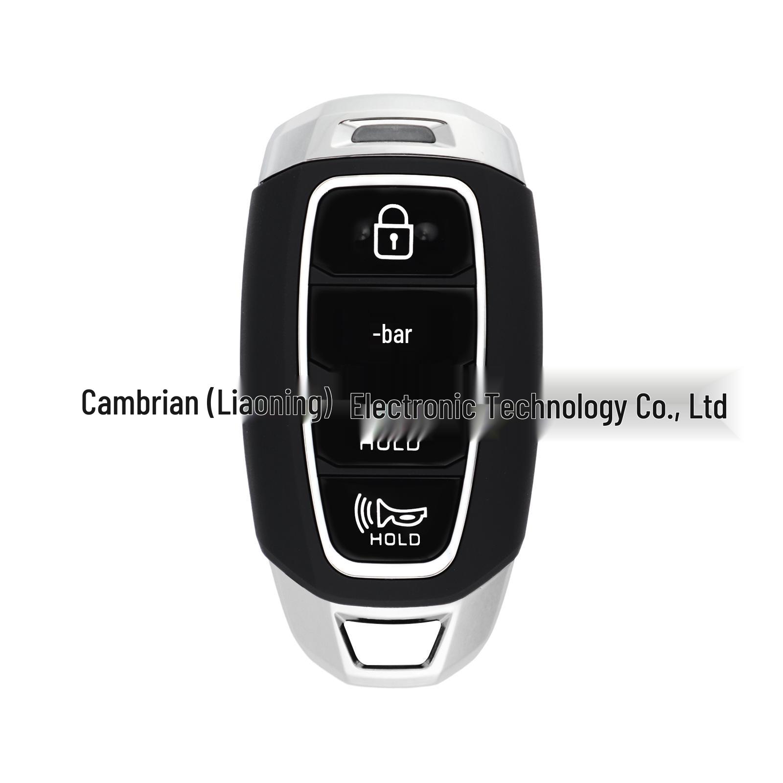 

Крышка пульта дистанционного управления с 4 кнопками для Hyundai Veloster N (модель: SY5IGFGE04) 5.4x4.2x1.4 cm чёрный