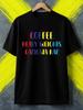 Men's T-Shirt Y2K Morning Gangsta Rap Black