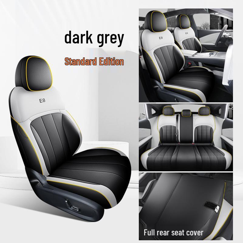 2024 Semi-Enclosed Universal Car Seat Cover for All-Season Comfort, Compatible with Galaxy E8.