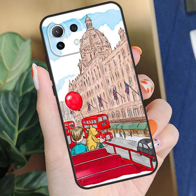 London Red Bus Big Ben Case For Xiaomi 17 Pro Max 14 15 Ultra 13T 14T 15T Pro POCO F8 F7 F5 F6 X5 X6 X7 Pro Coque
