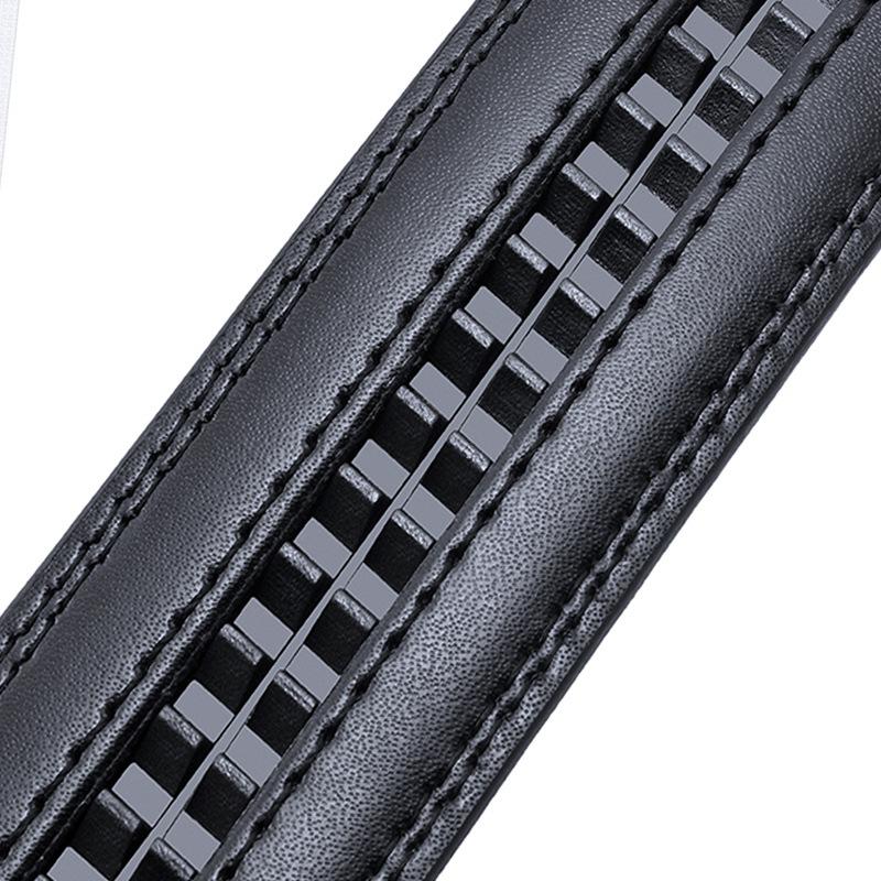 Men's Automatic Buckle Belt 14-pattern Men's Business Leather Belt Strips