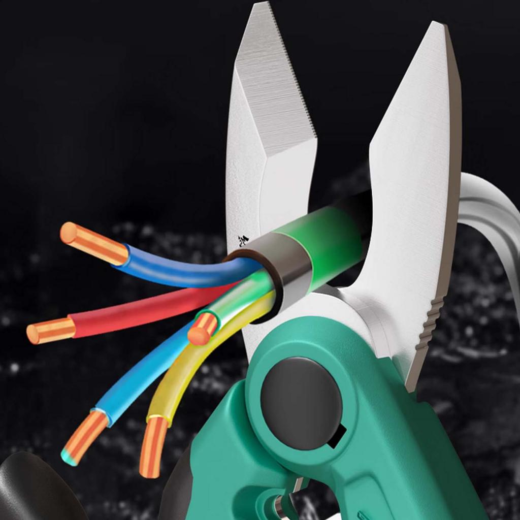 Multi-functional Electrician Scissors, Wire Stripping Cutting Crimping Pliers