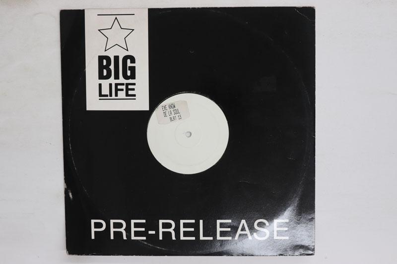 

12inch Record DE LA SOUL Eye Know BLRT13 BIG LIFE MUSIC 1989 UK Rap HipHopRB Used