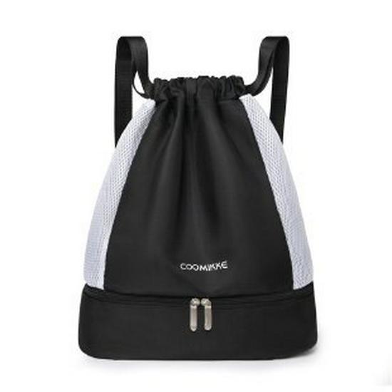 

Женская легкая сумка для спортзала для влажных/сухих вещей с отделением для обуви - Идеально подходит для плавания, йоги и путешествий синий