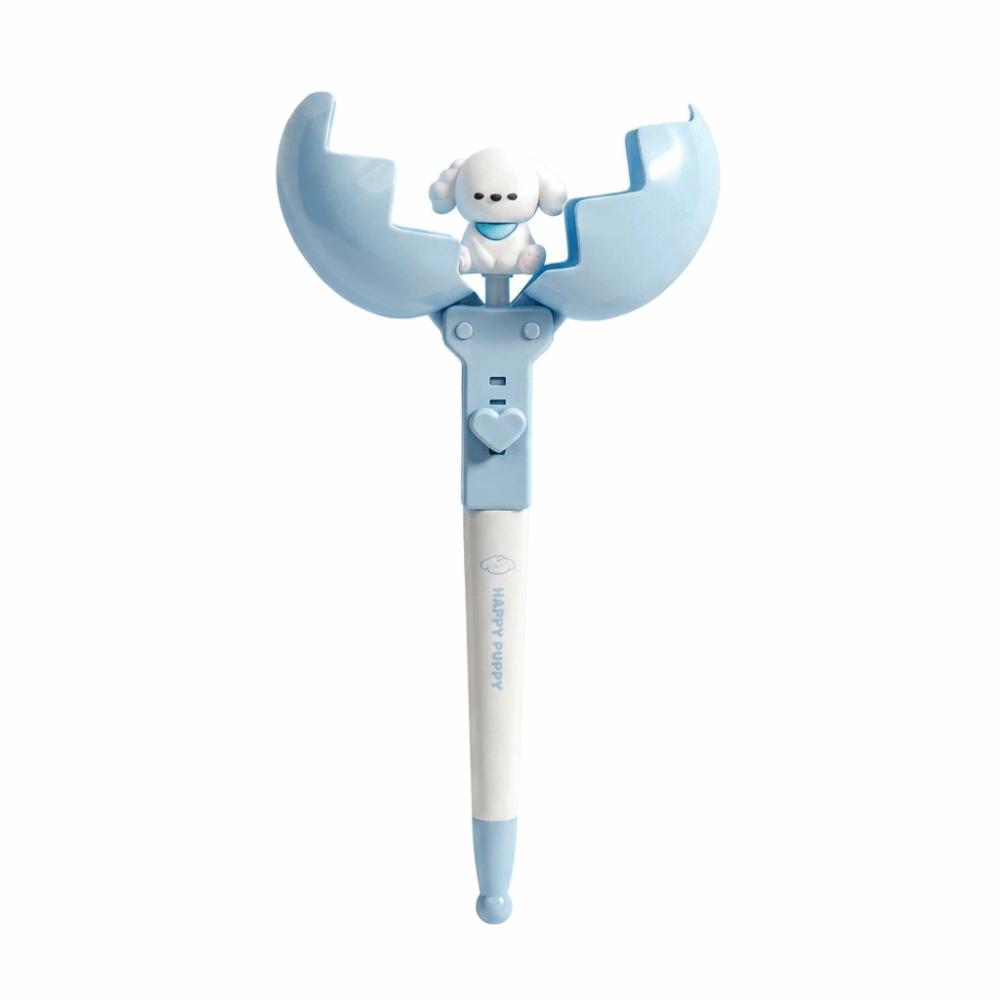 Eggshell Design Egg-shaped Retractable Gel Pen Cute Animal Stress-Relieving Pen Smooth Writing Cartoon Style Quick-dry Pen