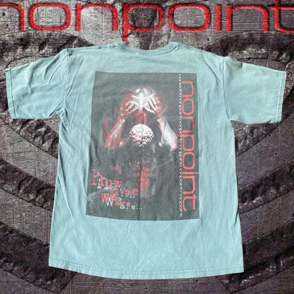 

Nonpoint Tour Vtg Band Gift For Fan S to 5XL Blue T-shirt QA1475 Unisex T-Shirt XXXXL