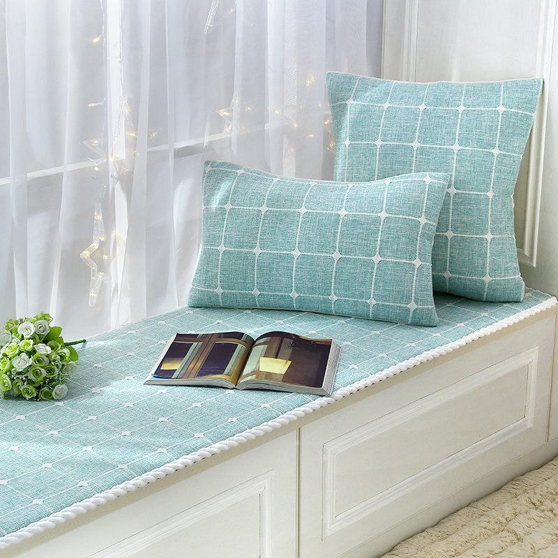 

Оконная подушка, подушка на выступе, балкон, татами, губчатый коврик, современный минималистичный коврик для четырех сезонов, универсальный индивидуальный нескользящий скандинавский стиль 60*160cm