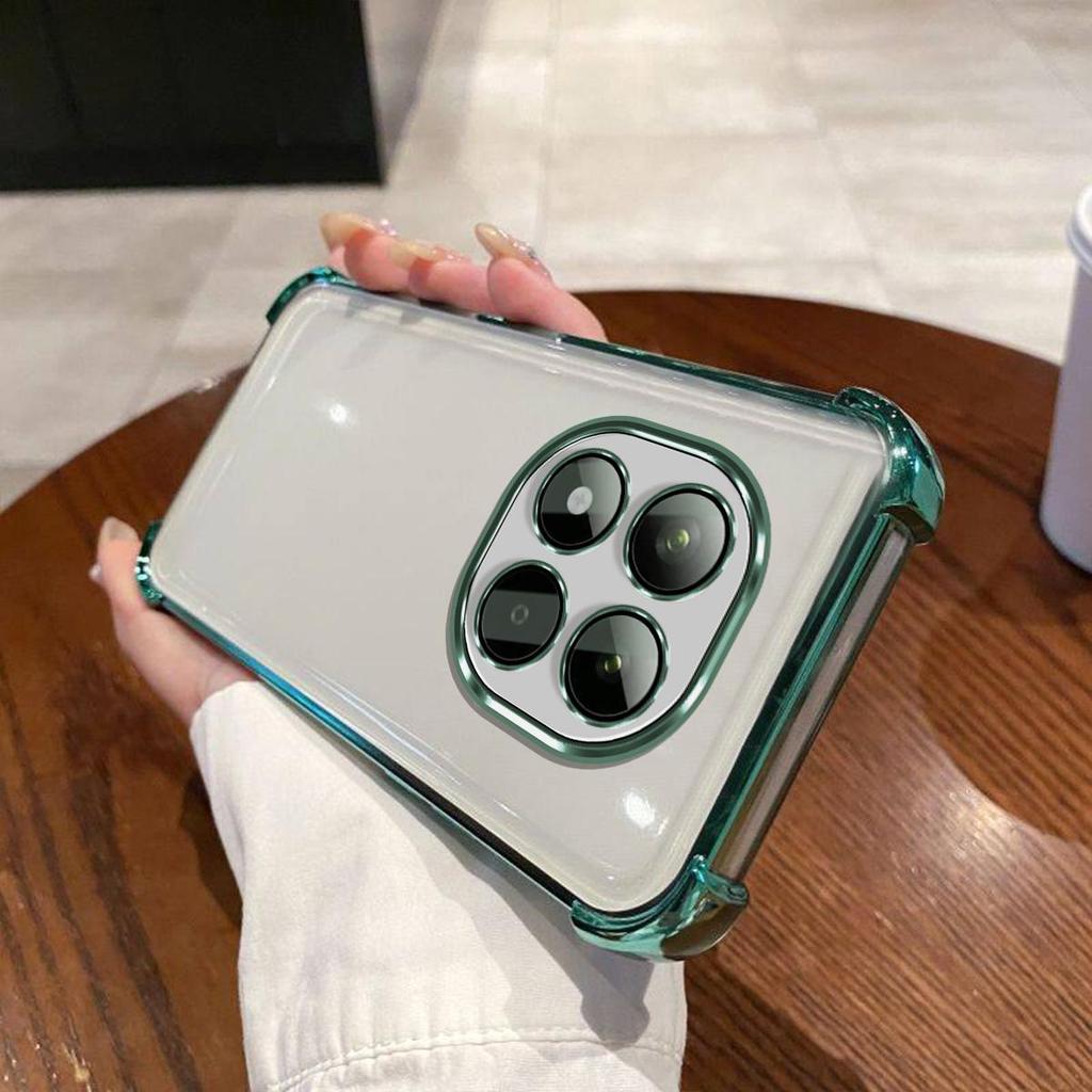 Case for Xiaomi Redmi Note 15 Pro+,Pro 5G,Pro 4G,POCO M8 Pro 5G Electroplated Color Border Clear Phone Casing Cover