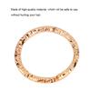 100pcs Hair Braid Rings Dreadlock Hair Clips Loops Decoration for Women & Girls Gold