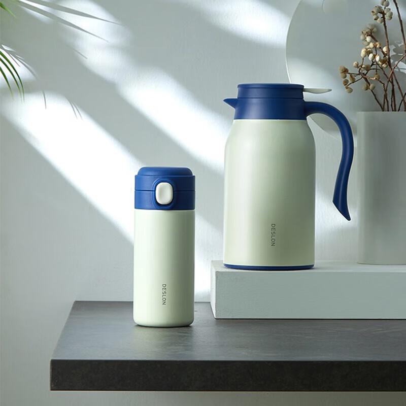 Deslang 304 Stainless Steel Thermos Set (900mL + 300mL)